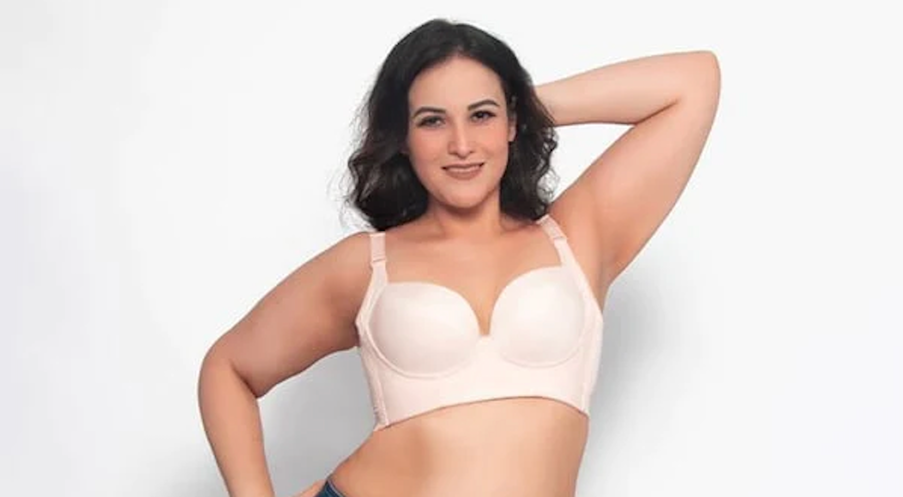 Holen Sie sich eine sofortige Brustkorrektur mit diesem super bequemen Shapewear-BH