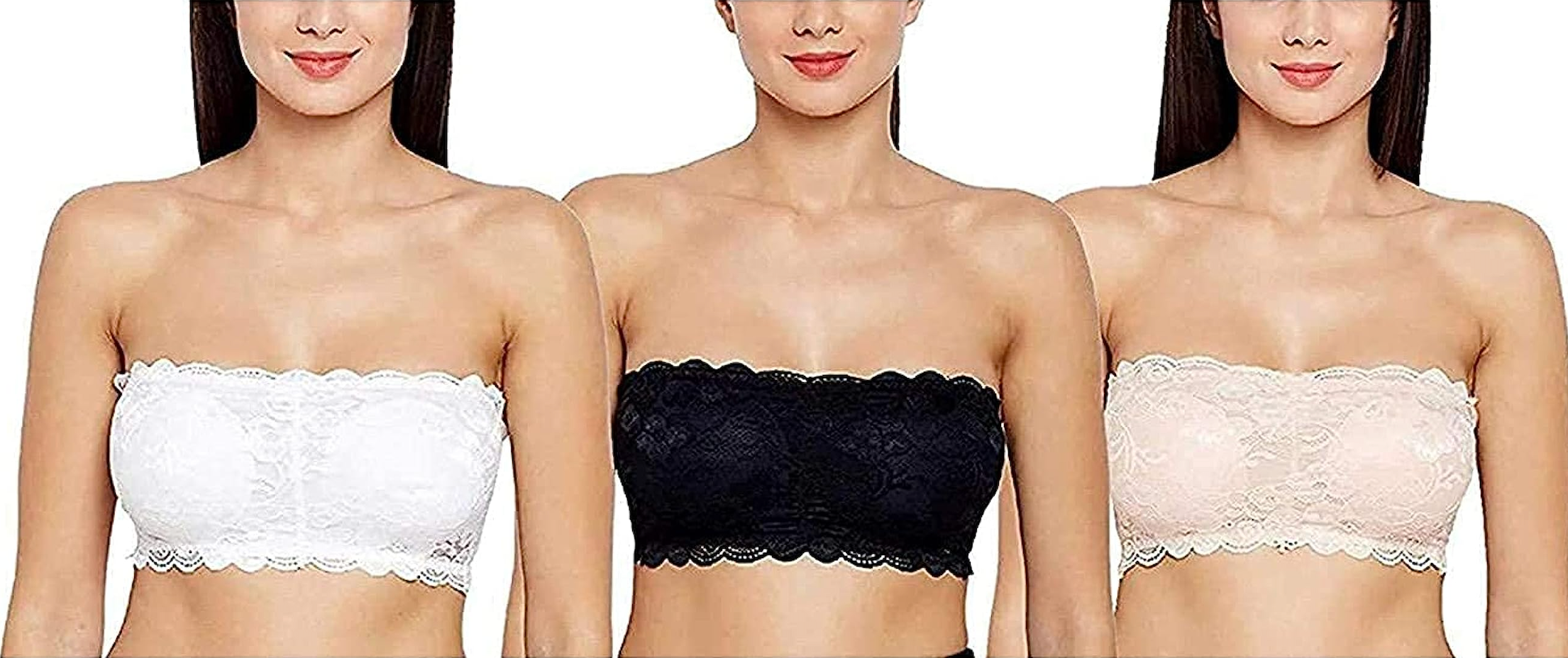 Genießen Sie die Eleganz eines Spitzen-Schlauch-BHs