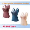 🔥1 kaufen, 1 gratis!🎁Neujahrsaktion 2025❄️+5℃ Winter-Limited-Edition🔥2-in-1 Winter Bügellos warm spitze, elastisch schmale passform, Thermoweste BH -(BH70)