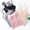❣️SOMMER-HITZE VERKAUF 50% RABATT❣️ - DAMEN-TANKTOP MIT EINGEBAUTEM BH CAMISOLE-BH05