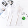 ❣️SOMMER-HITZE VERKAUF 50% RABATT❣️ - DAMEN-TANKTOP MIT EINGEBAUTEM BH CAMISOLE-BH05